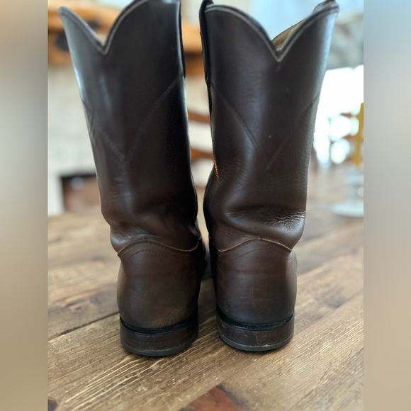 Dan Post ropers size 9.5 D cow hide - Picture 5 of 6